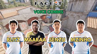 Senzu POV wbLitz maaRaa Mzinho  VOICE COMMS 221012 CS2 FACEIT October 28th 2024 [upl. by Siri]