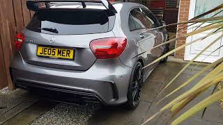 Mercedes A45 AMG 2017 Start Up  381bhp  Completely StockNo Mods [upl. by Remus]