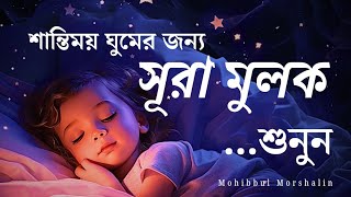 প্রশান্তিময় ঘুমের জন্য সূরা মুলক তিলাওয়াত  trending quran tilawat  Surah Mulk  Mohibbul Morshalin [upl. by Ferneau]