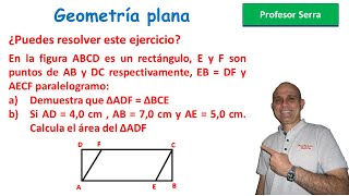 IGUALDAD DE TRIÁNGULOS EJERCICIO 1 [upl. by Ainsley]