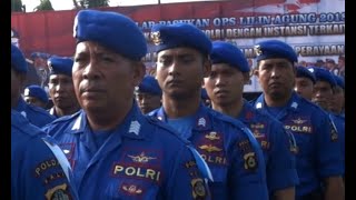 PolriTNI Gelar Apel Pengamanan Natal dan Tahun Baru [upl. by Nnagem]