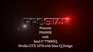 Prostar Clevo P950HR Gaming Laptop [upl. by Garrity]