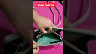 Unboxing of Baggit bagbrandedhandbags review flipkarthandbag onlineshopping [upl. by Yriek414]