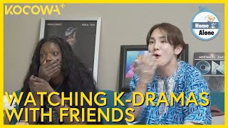 When Best Friends Watch A KDrama Together  Home Alone EP528  KOCOWA [upl. by Mallis]