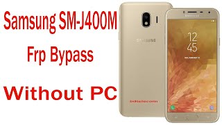 Bypass FRP Samsung J400M DS Remove Google Account J400M Android 90year 2020 without PC [upl. by Adnerb532]