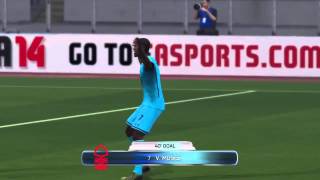 FIFA 14  Goal della settimana  Round 3 [upl. by Yduj]