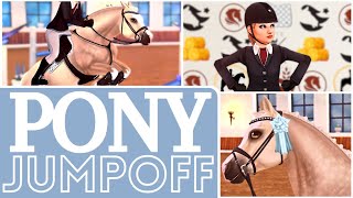 PONY SHOWJUMPING CHAMP The Jump Off II Star Stable Realistic Roleplay [upl. by Gemoets239]