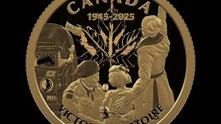 80th Anniversary of the End of the Second World War in Europe – ¼ oz Pure Gold Coin 2025 [upl. by Itoyj]