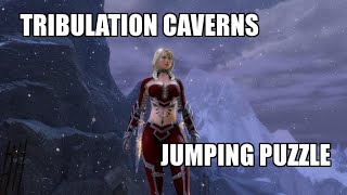 Guild Wars 2 Tribulation Caverns Jumping Puzzle  Tribulation Rift Vista [upl. by Deeraf]