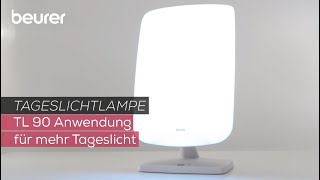 Tageslichtlampe für Stimmungshoch statt Winterblues  Beurer TL 90 [upl. by Revned]