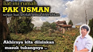 HARI KE 3 BERSIH BERSIH RUMAH MANTAN MILYADER PAK USMAN quot KAMI DI IZINKAN TUKANG NYA MASUK‼️ [upl. by Anidal]