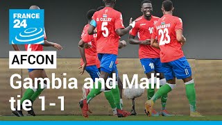 AFCON Barrow converts late penalty to snatch draw for Gambia • FRANCE 24 English [upl. by Eleonora]