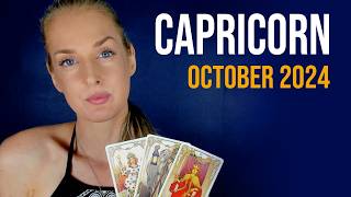 Capricorn  INSANE SUCCESS  COOL CALM COLLECTED  Capricorn October 2024 Tarot Card Predictions [upl. by Eisak]