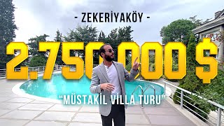 Zekeriyaköyün En Tepesinde Bir Villa Turu  Vlog 8 [upl. by Nirel]