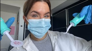 ASMR Dentist Roleplay  Light triggers picking and examining your teeth [upl. by Alor]