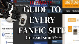 Ultimate Guide to every Fanfiction Site Out There [upl. by Tully]