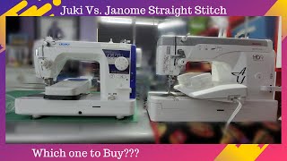 Juki TLQVP18 Review vs Janome HD9  Which one to buy [upl. by Hoisch]