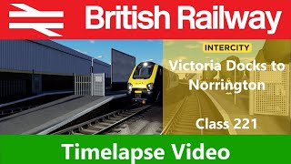 Roblox British Railway Victoria DocksNorrington Class 221 [upl. by Nitsuga]