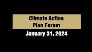 CU Boulder Climate Action Plan Forum [upl. by Lodge232]