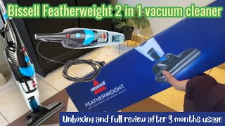 Bissell featherweight 2 in 1 stick vacuum cleaner 05L 450W مكنسة بيسيل unboxing and review [upl. by Raouf273]