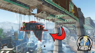 FALLOUT 4 MAKING A SUSPENDED PLAYER HOME  Ready to move in mods fallout4 [upl. by Anaig]