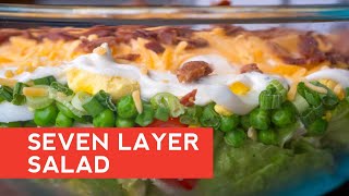 How to Make Seven Layer Salad [upl. by Adda]