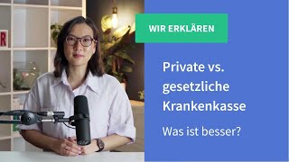 PKV vs GKV 2023 Großer Vergleich  Private oder gesetzliche Krankenversicherung [upl. by Ahsikel95]