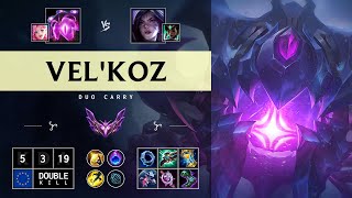 VelKoz Carry vs KaiSa  EUW Master Patch 1415 [upl. by Mayap]