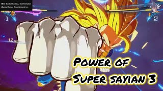 Surpassing Your Limits Goku ssj3 Sparking Zero [upl. by Namilus]