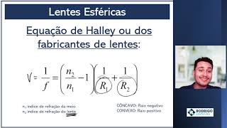 Óptica Geométrica  Lentes Esféricas [upl. by Hertberg]