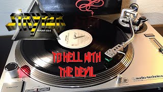 Stryper  To Hell With The Devil w Abyss Intro  HQ Vinyl Rip 1986 Black Vinyl LP [upl. by Boys559]