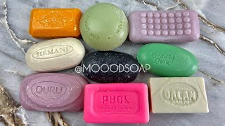 2x cutting soap Asmr soap Satisfying video Help for sleep [upl. by Ilhsa]