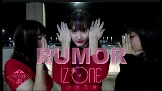 PRODUCE48IZONE  RUMOR Dance Cover [upl. by Stasny]