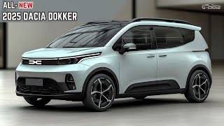 New  2025 Dacia Dokker Unveiled  Packed With Features For The Ultimate Family [upl. by Aisad519]