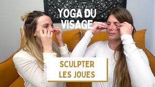 Yoga du visage pour sculpter les joues [upl. by Aneelad]