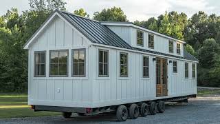 ♡Absolutely Gorgeous Denali Bunkhouse Tiny House by Timbercraft Tiny Homes [upl. by Nya]