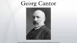 Georg Cantor [upl. by Lennahs]