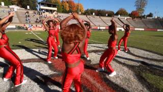 2014 WSSU Cheerleaders Last Home Game Victory Circle [upl. by Annohs]