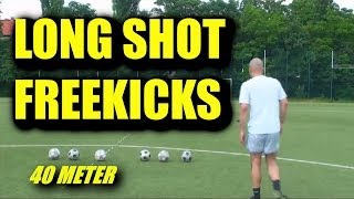 schusstechnik  Free Kick  amazing Football skills Best freekicks [upl. by Leuqcar]