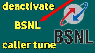 BSNL caller tune band kaise kare how to stop deactivate BSNL callertone [upl. by Asyla]