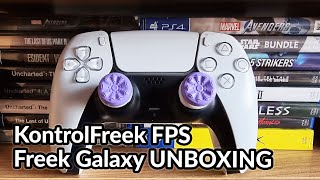 KontrolFreek FPS Freek Galaxy Performance Thumbsticks PS4PS5  UNBOXING [upl. by Sydalg]