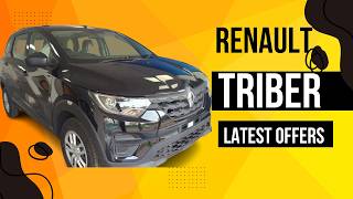 RENAULT TRIBER LATEST DISCOUNTS OFFERS [upl. by Teraj694]