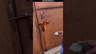 lock open without key 🗝️ 🙄 youtube facts viral tranding shorts video [upl. by Kempe957]