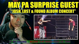 PABLO is the surprise guest at JOSH CULLENs Lost amp Found Album Concert  LIVE REACTION VIDEO [upl. by Neladgam]