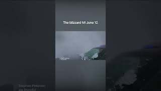 Summer blizzard hits Pikes Peak near Colorado Springs shorts [upl. by Reve845]