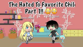 The Hated To Favorite Child Gacha Mini Movie Part 1 😳🤯 [upl. by Einhpad272]