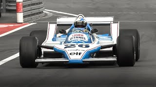 Ligier JS1115 F1 Car in action Cosworth DFV 30 V8 Pure Sound [upl. by Norud701]