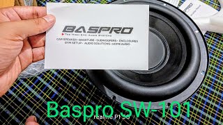 150w 10 inch baspro subwoofer Modal SW101  best subwoofer under 2k🔥 [upl. by Hatfield]