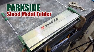 Parkside Sheet Metal Bender  Folder Test amp Review [upl. by Bevash]