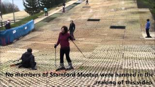 Tallington Lakes Skiing Main Dry Ski Slope [upl. by Nylatsirk]